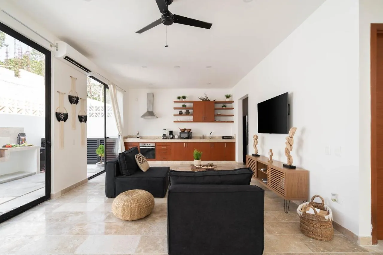 公寓 Tulum Cozy 3 Bedrooms Townhome-Centrally Located-Gated-Wifi
