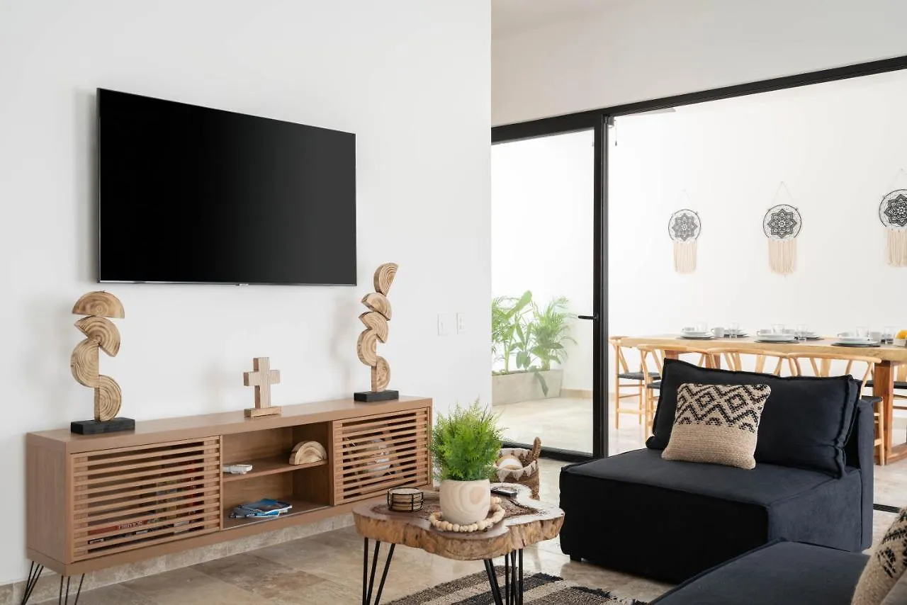 Tulum Cozy 3 Bedrooms Townhome-Centrally Located-Gated-Wifi 公寓