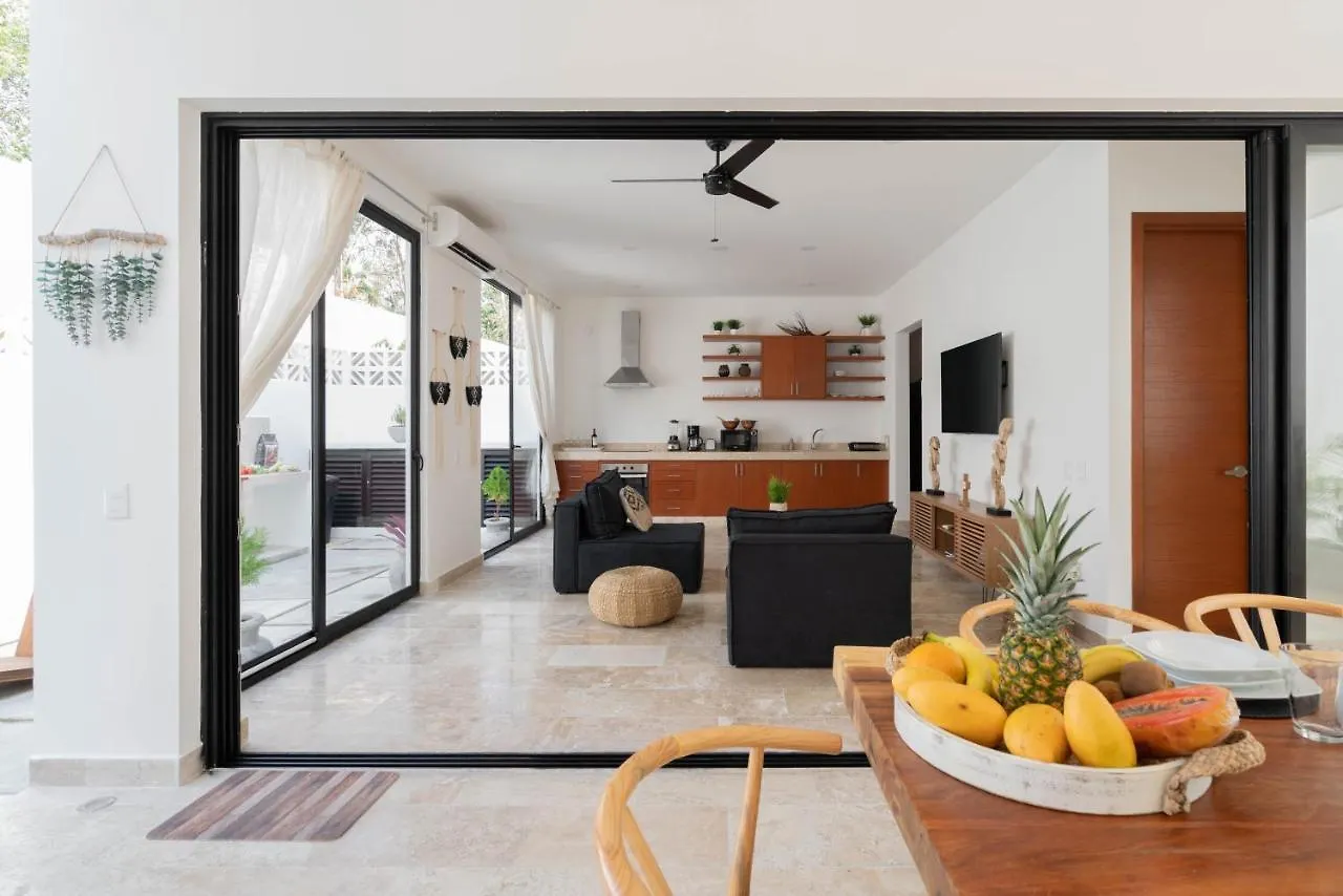 公寓 Tulum Cozy 3 Bedrooms Townhome-Centrally Located-Gated-Wifi